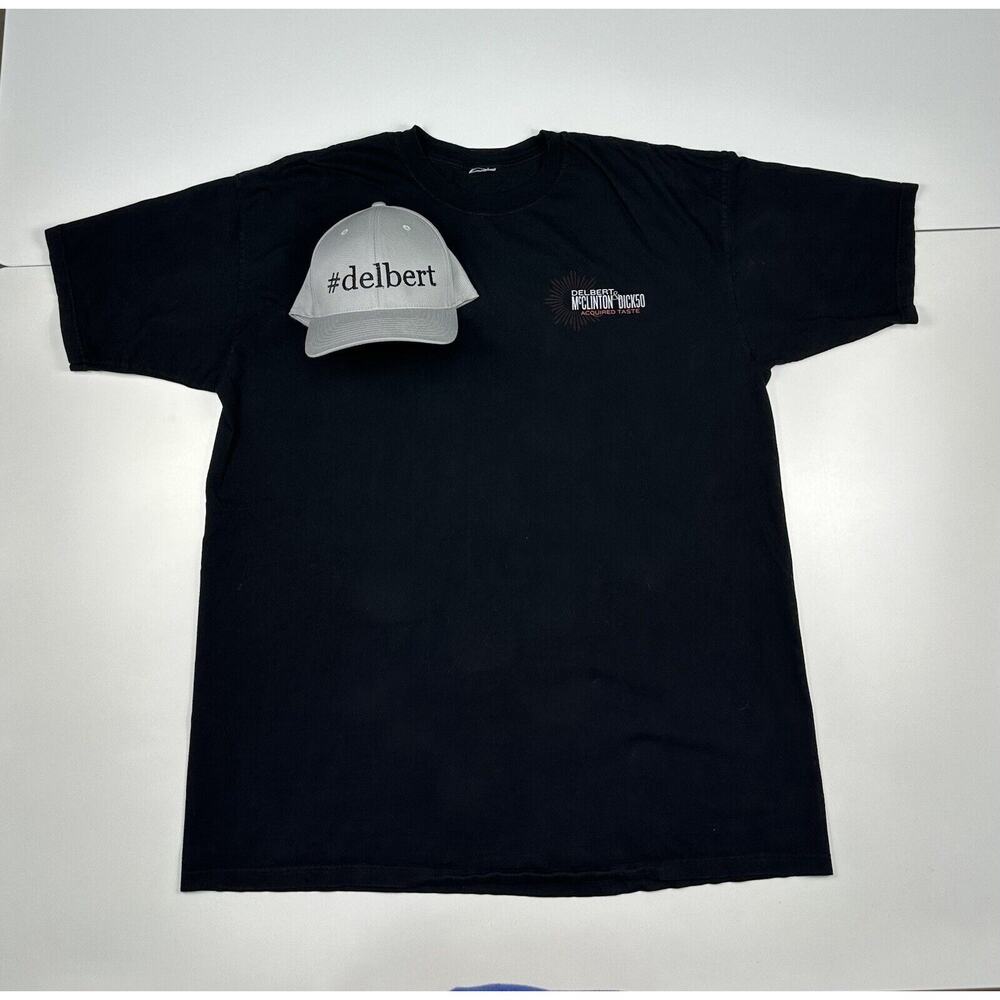 2009‎ Delbert McClinton & Dick 50 Acquired Taste Men's XL T-Shirt & Hat Y2K Rock